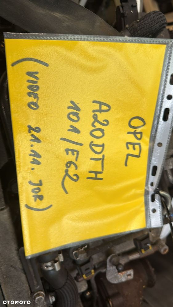 Opel A20DTH 2.0 diesel silnik kompletny z pełnym osprzętem gotowy do montażu VIDEO PRACY SILNIKA - WHATSAPP LUB LINK W OPISIE - 6