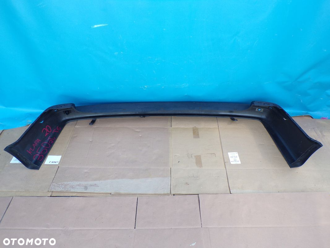 VW Transporter T6 15- zderzak tylny tył wersja z KLAPĄ czujniki parkowania - 8