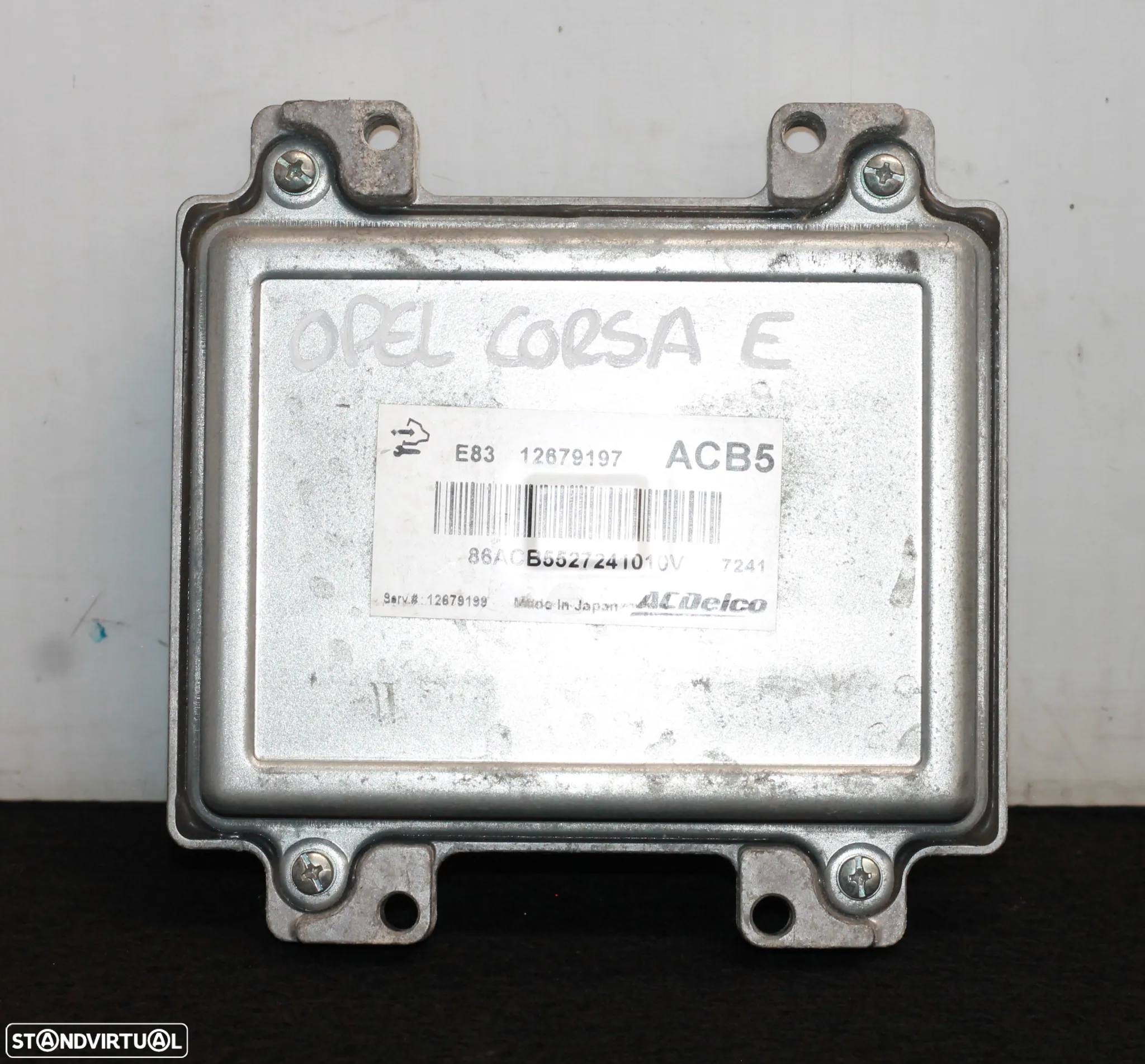 CENTRALINA DE MOTOR OPEL CORSA E - 2