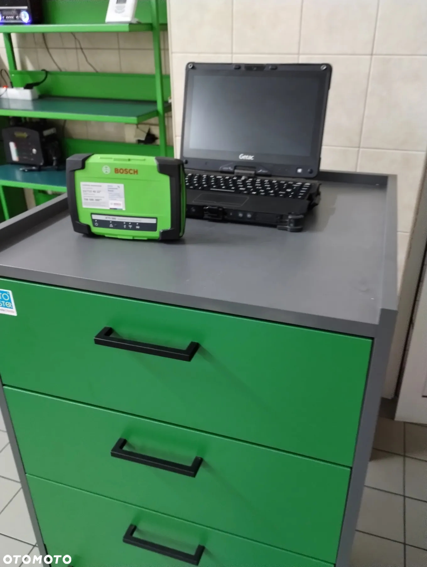 Wózek - Regał - Szafka pod tester usterek Kts i FSA Bosch - 31