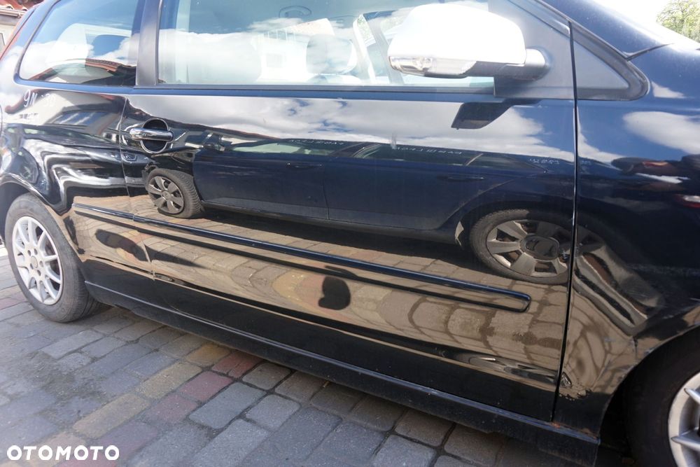 DRZWI PRZEDNIE PRAWE POLO IV 9N LIFT 3D HB L041  CZARNY VOLKSWAGEN 2004-2009 - 4