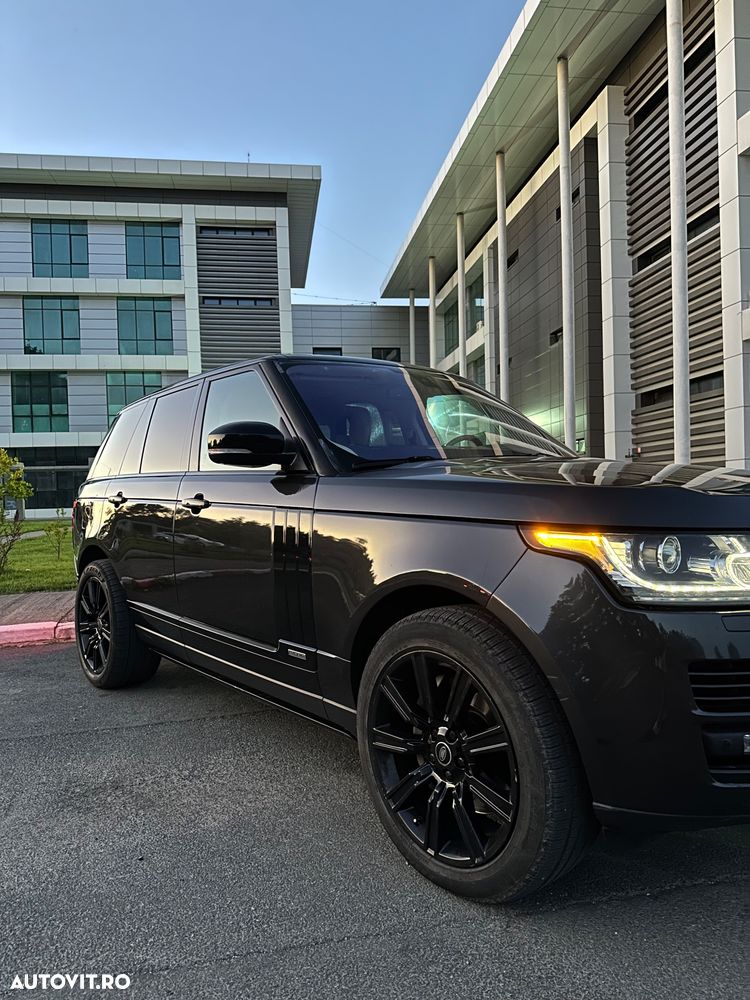 Land Rover Range Rover 3.0 I SDV6 HEV Autobiography Black - 1