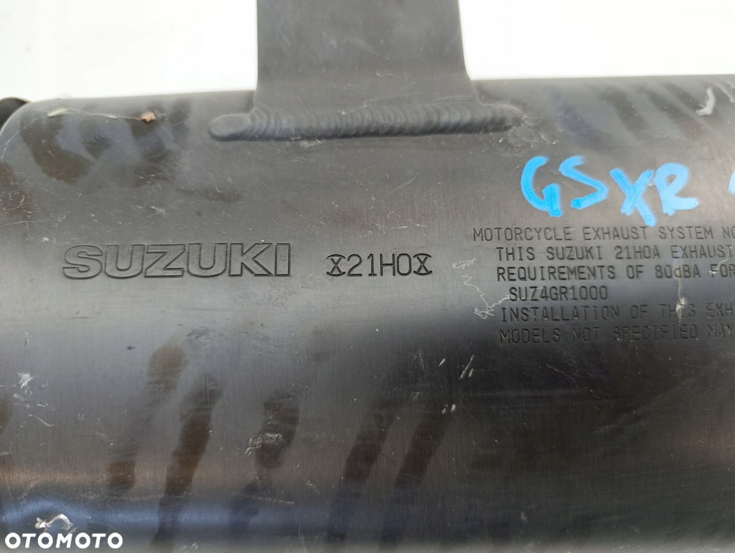 SUZUKI GSXR 1000 K7 K8 TŁUMIK WYDECH - 10