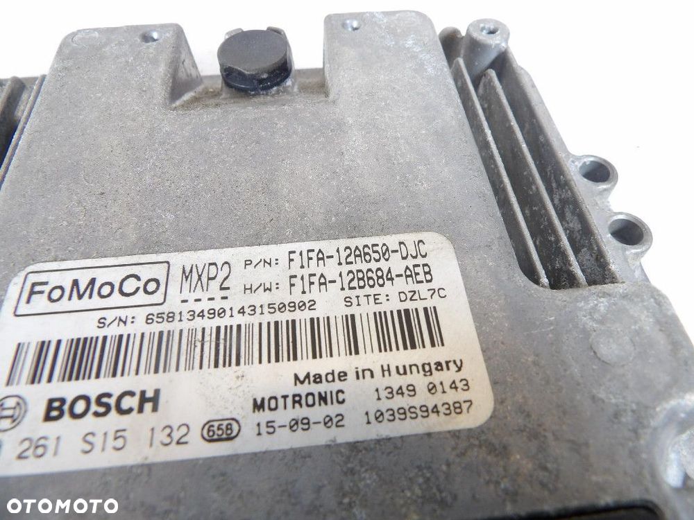 FORD FOCUS MK3 1.0 EBOOST STEROWNIK SILNIKA F1FA-12A650-DJC - 3