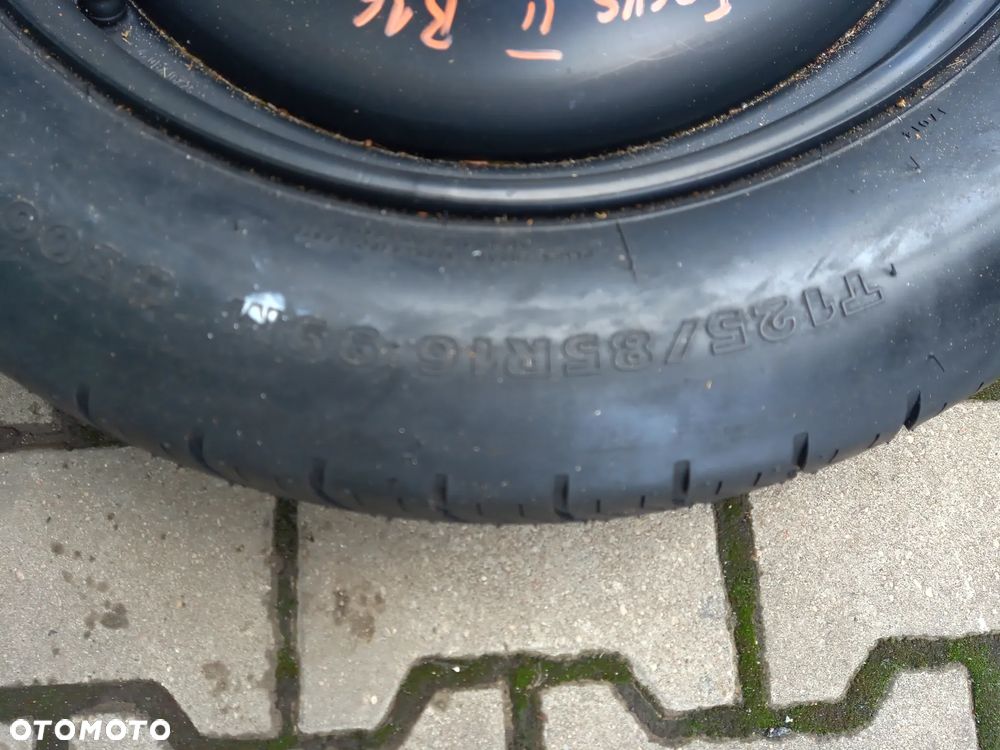 Ford Focus MK2 mk3  Mondeo S-Max Volvo V50 kolo dojazdowe 16" 5x108 125/85R16 125/90R16 - 8