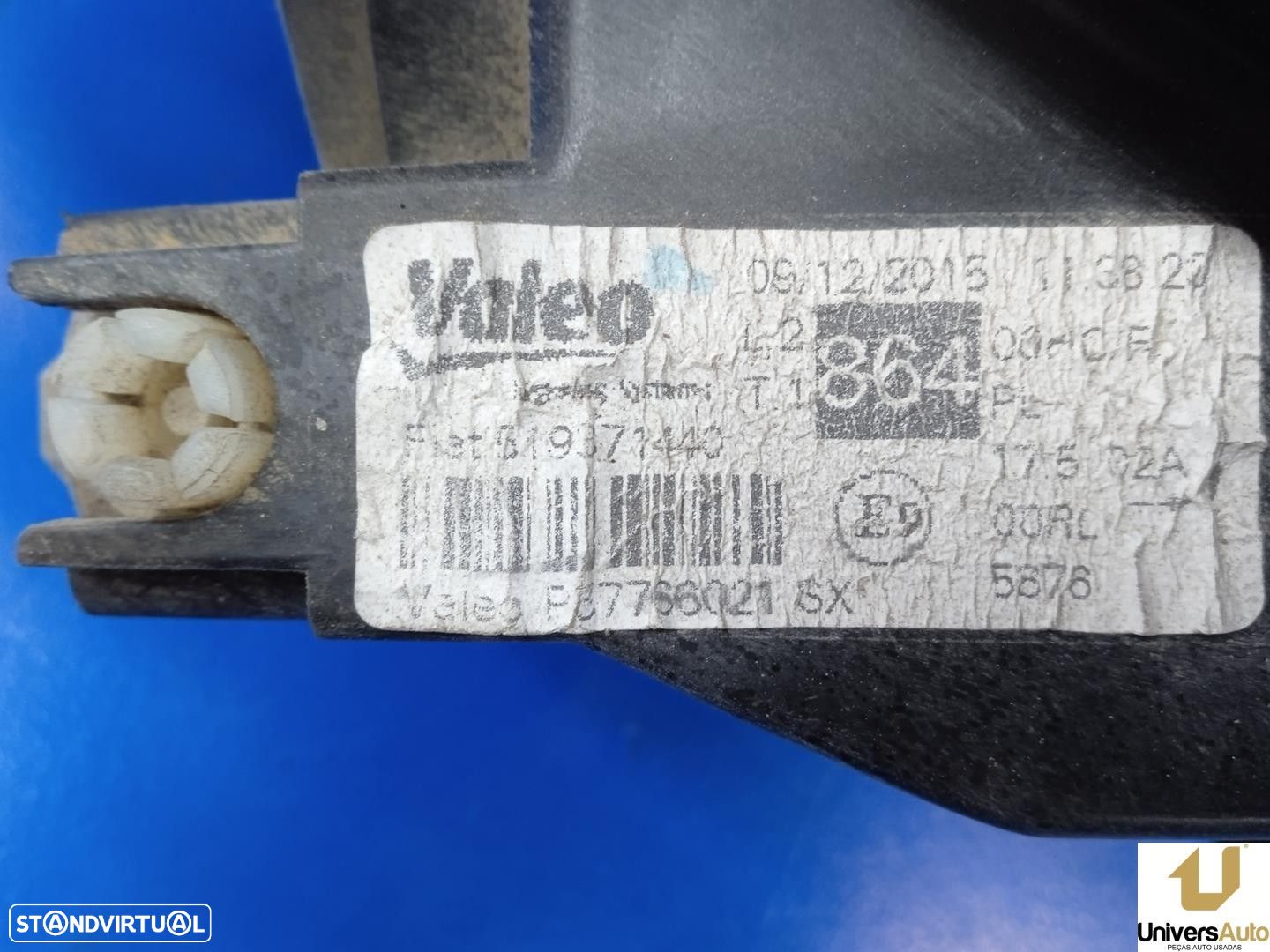 FAROL ESQUERDO FIAT PUNTO EVO 2016 -67766021SX - 1