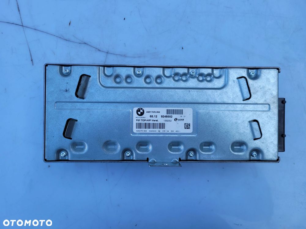 WZMACNIACZ TOP HiFi BMW F01 F02 F04 F07 X3 F25 9248552 - 2