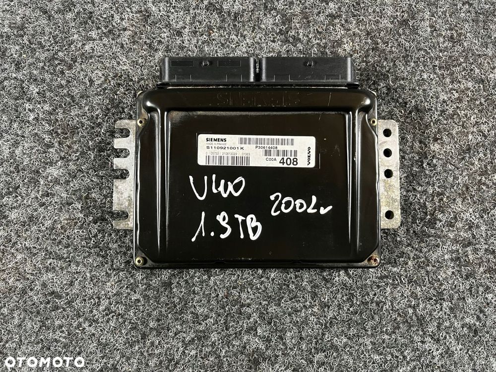 volvo v40 s40 lift 00-04 2.0t 200km sterownik silnika 30614408