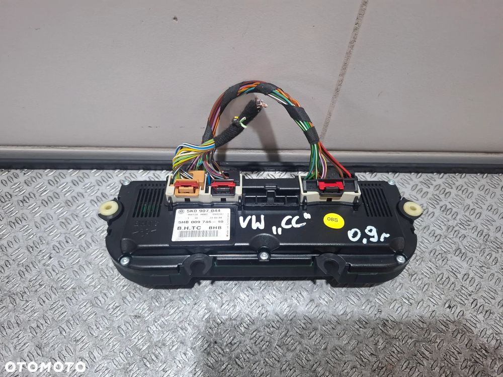 Panel klimatyzacji Volkswagen Passat CC 2009 rok nr 5K0907044 - 3