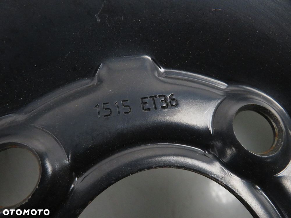 Stalowa 15'' Renault Twingo III TYŁ 4x100 ET36 5,5 +TPMS - 4