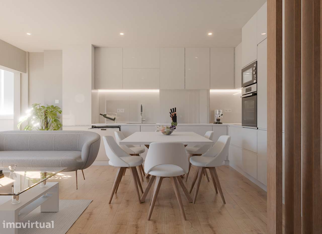 T3 a estrear na Estrada da Luz | Remodelação integral | 95 m² - Grande imagem: 4/19