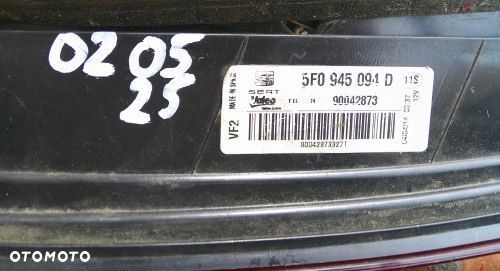 Seat Leon III 5F HB 12+ LAMPA TYLNA PRAWA KLAPA ORYGINAŁ 5F0945094D - 8
