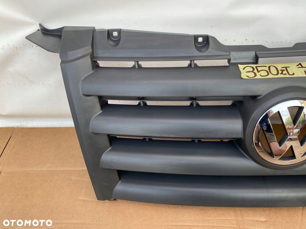 VW CRAFTER 06- ATRAPA GRILL NOWA ORYGINALNA SZARA 2E0853653 - 6