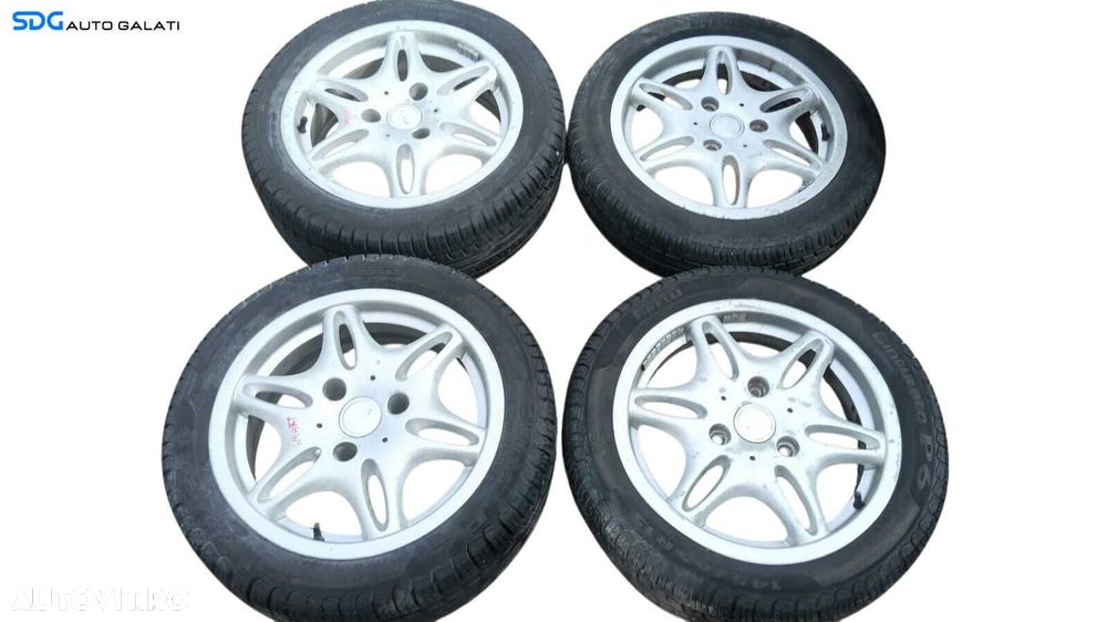 Set 4 Jante Roti Aliaj 145 65 R15 si 175 55 R15 Smart Fortwo 1998 - 2006 [M8968] - 1