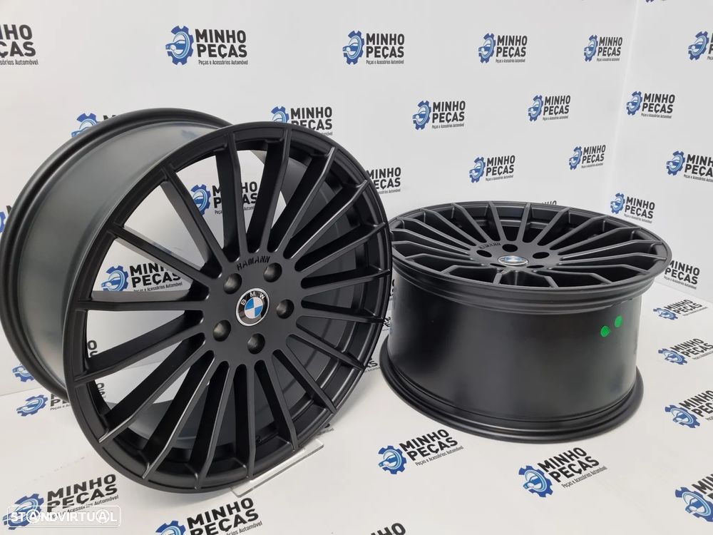 Jantes Look Hamann em 20 Matte Black (5x120) - 6