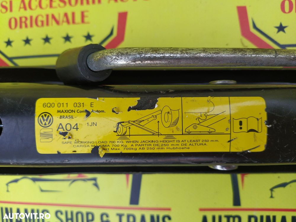 Cric auto punct sprijin original Volkswagen Vw Polo / Fox - 5