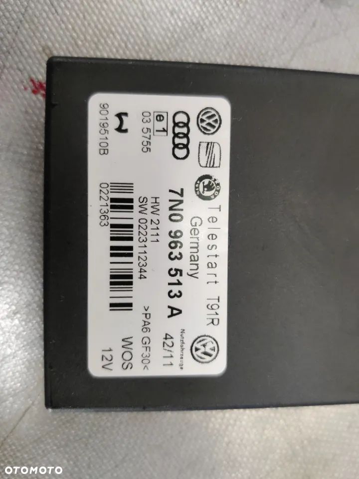 Moduł Webasto Sterownik Ogrzewania Skoda Superb VW Passat Seat Audi 7N0963513A - 6
