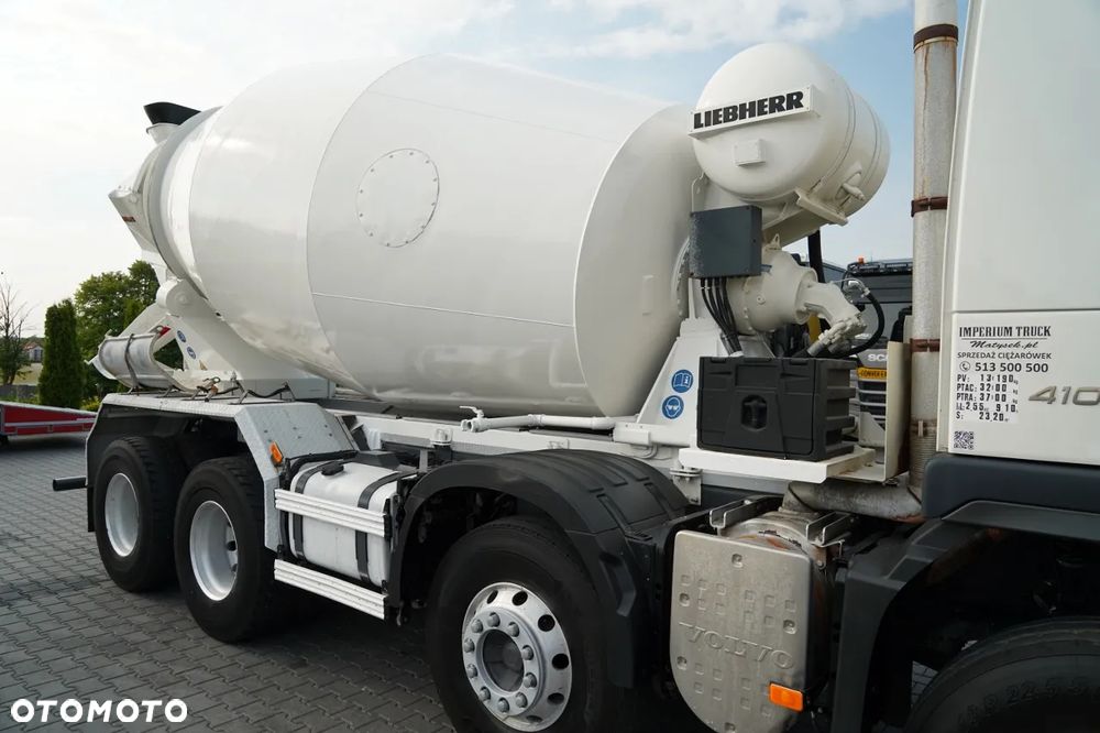 Volvo FMX 410 / 8x4 / GRUSZKA / BETONOMIESZARKA / LIEBHERR / 9 M3 / I-SHIFT/ ALUFELGI / EURO 5 - 16