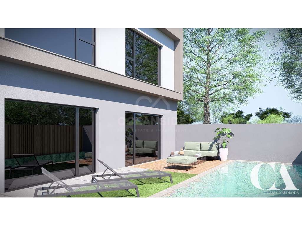 Terreno Urbano para Moradia T4+1 Nova com Piscina | Abóboda - Cascais - Grande imagem: 3/7