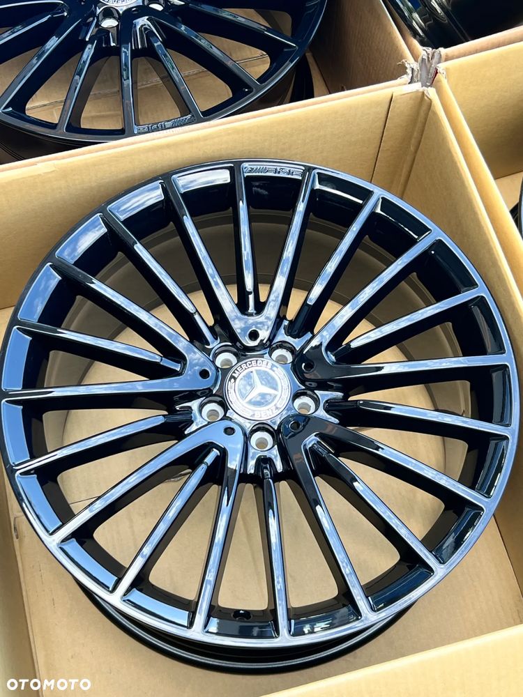 Oryginalne Black Piano W223 S klasa Przód/Tył 21"  AMG - 1