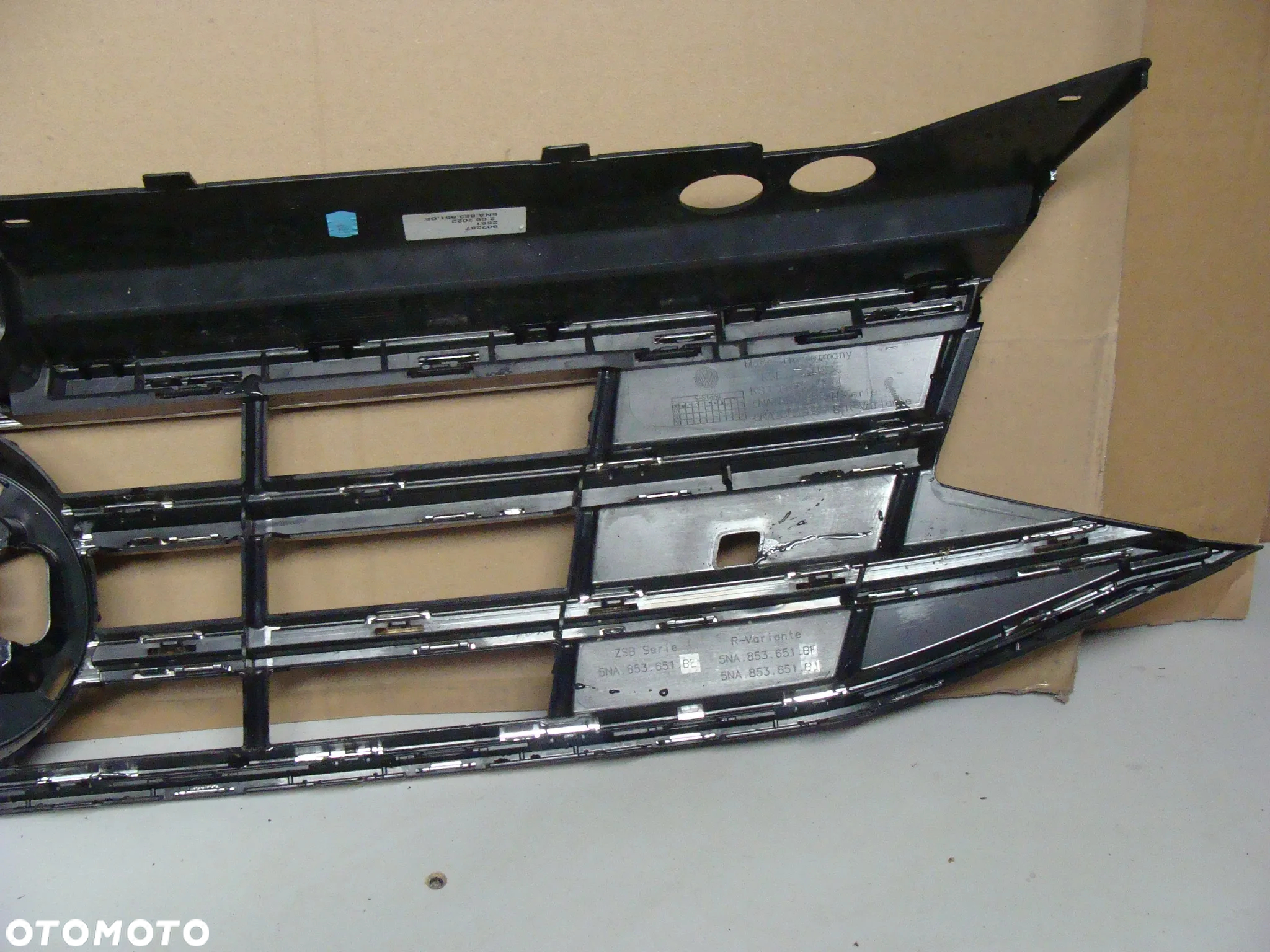 ATRAPA GRILL VW TIGUAN II LIFT R-LINE 5NA853651BE - 9