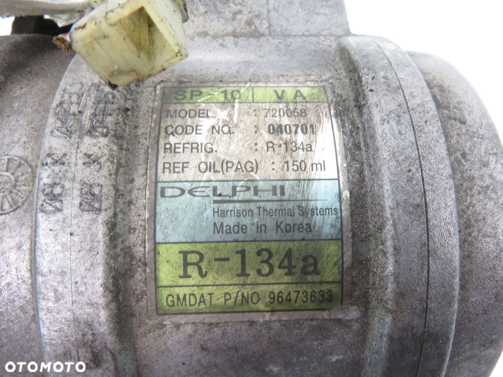 KOMPRESOR KLIMATYZACJI CHEVROLET AVEO / KALOS (T200) 1.2 - F12S3 96473633 - 3