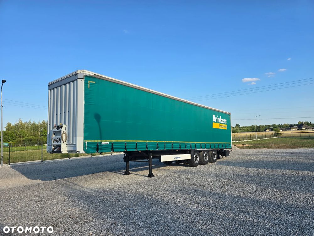Krone SD/Podnoszona Oś/Suwany Dach/Koło zapasowe/Super Stan - 1