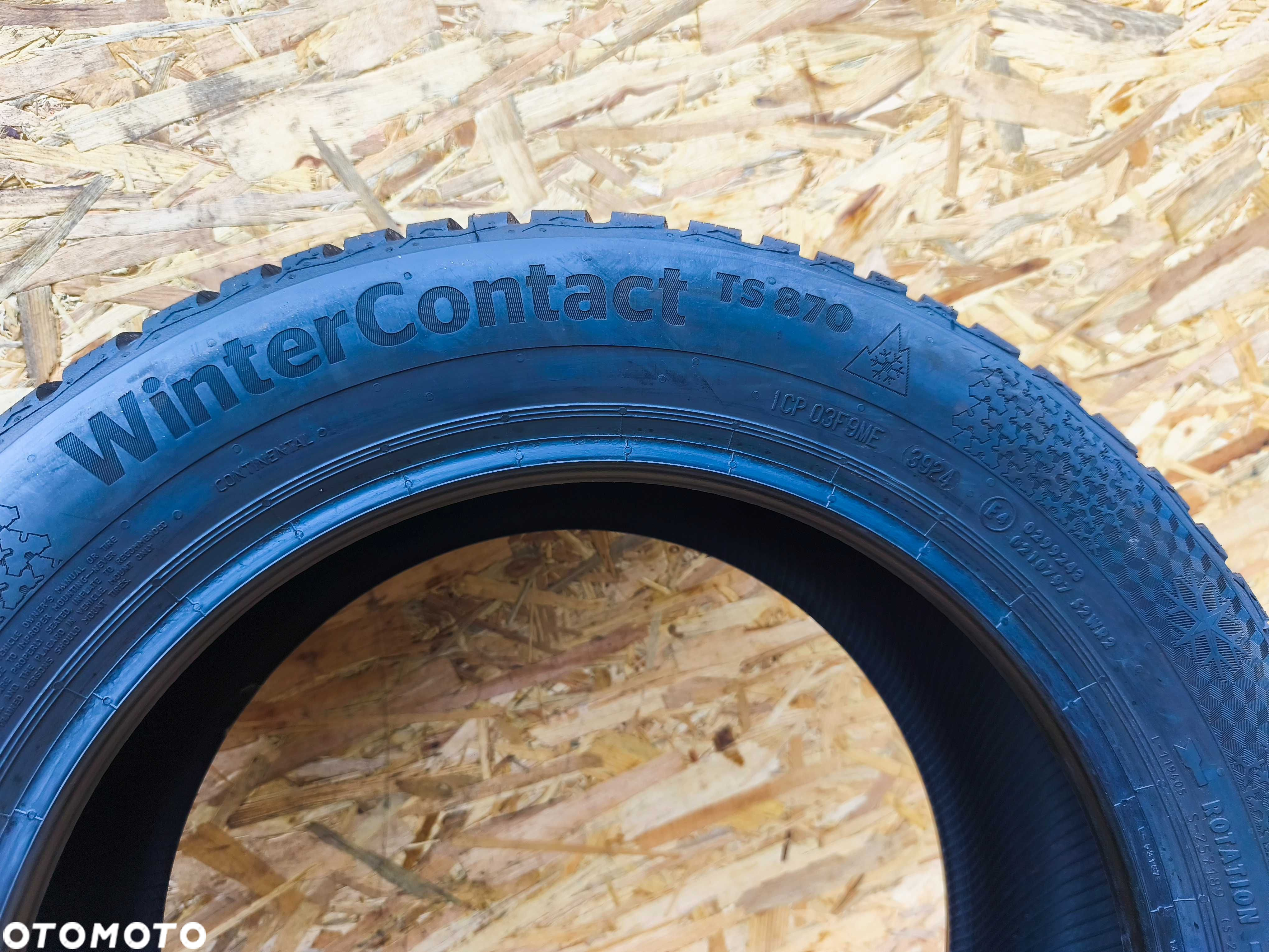 2x opony zimowe Continental WinterContact TS870 205/55 R16 91H 9MM 24R - 5