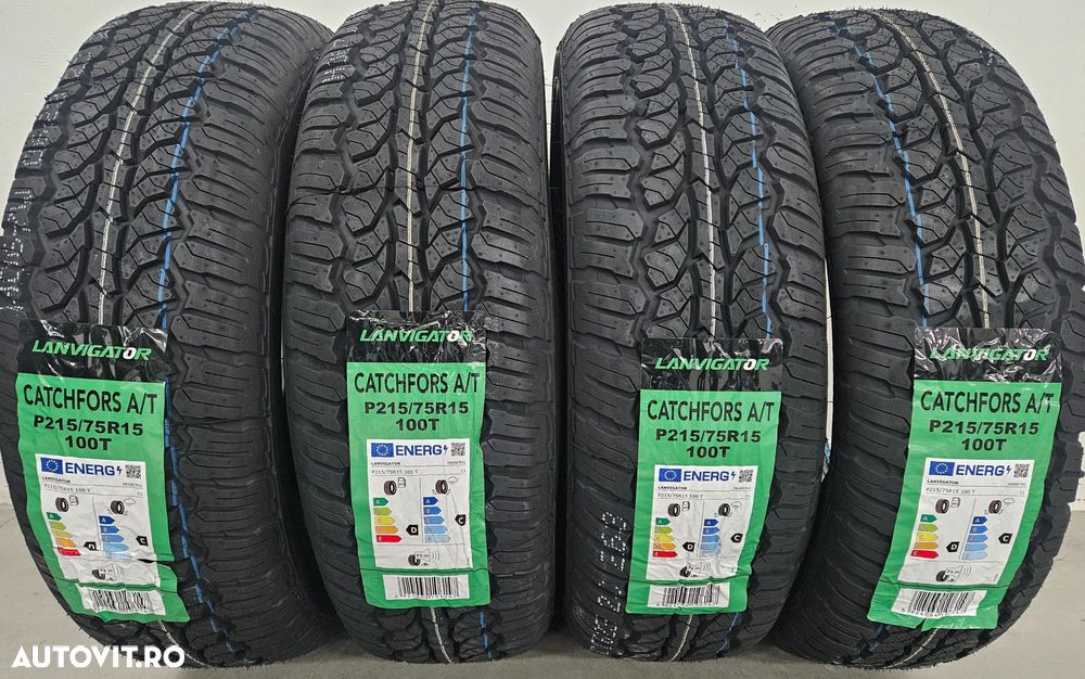 215/75 R15, 100T, LANVIGATOR Catchfors A/T, Anvelope All Terrain M+S - 2