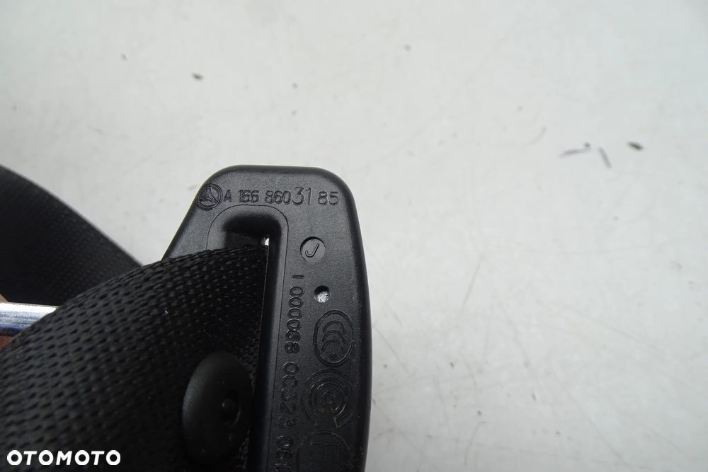 Mercedes-Benz ML W166  Pas Bezpieczeństwa Fotela Tylnego  Lewy 1668603185 - 5