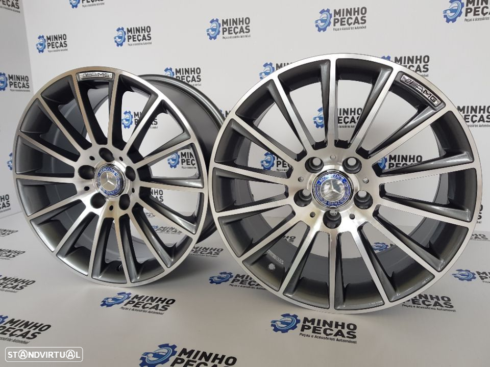 Jantes Mercedes (C63) AMG Turbine em 17 - 3