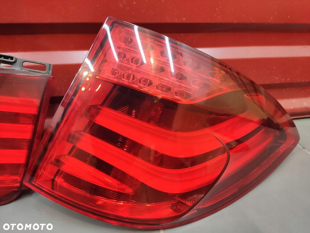 BMW 5 GT F07 LAMPY TYŁ TYLNE W KLAPĘ I W BŁOTNIK EUROPA KPL ORYG - 4