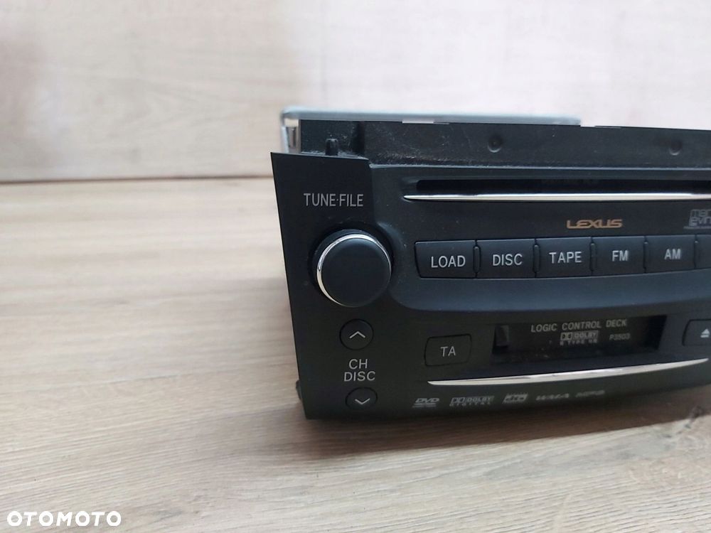 LEXUS GS III radio odtwarzacz CD kaseta 86120-30B10 - 2