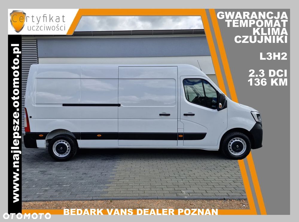 Opel Movano, L3H2, tempomat, klima, czujniki