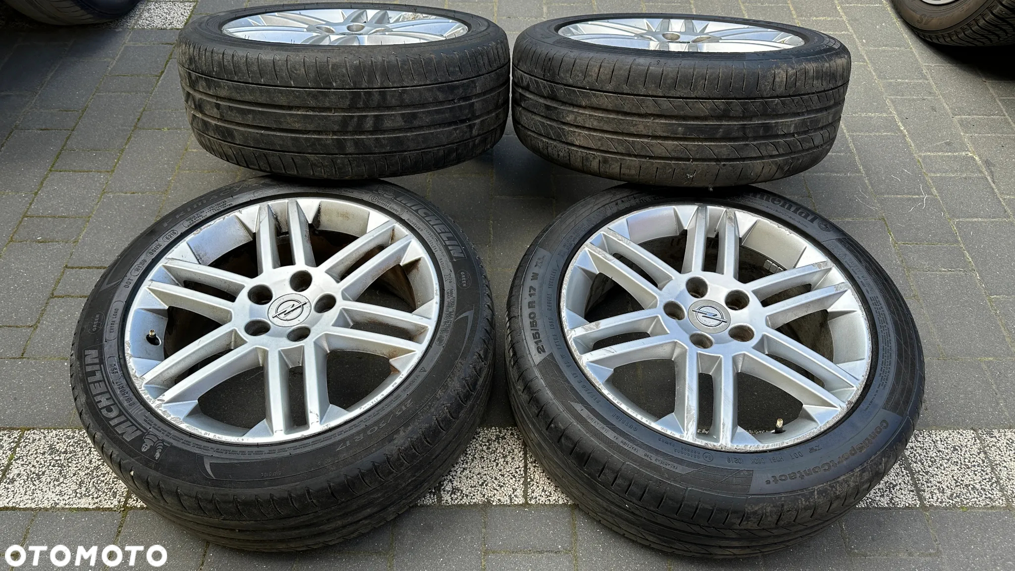 Koła r17 215/50 5x110 opel chevrolet felgi alufelgi et41 - 7