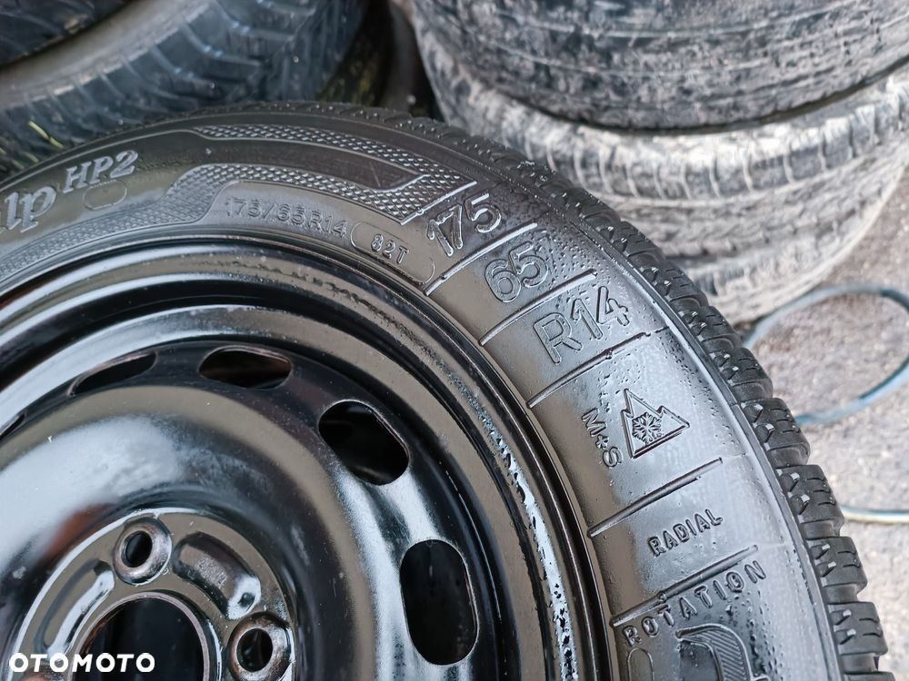 4x108 Felgi Stalowe Stal 14 Koła Zimowe Zima FORD FIESTA PUMA COURIER KA II 2 KA+ FUSION FOCUS MAZDA 2 5,5-6mm Legnica ALU-RAD 175/65 - 3