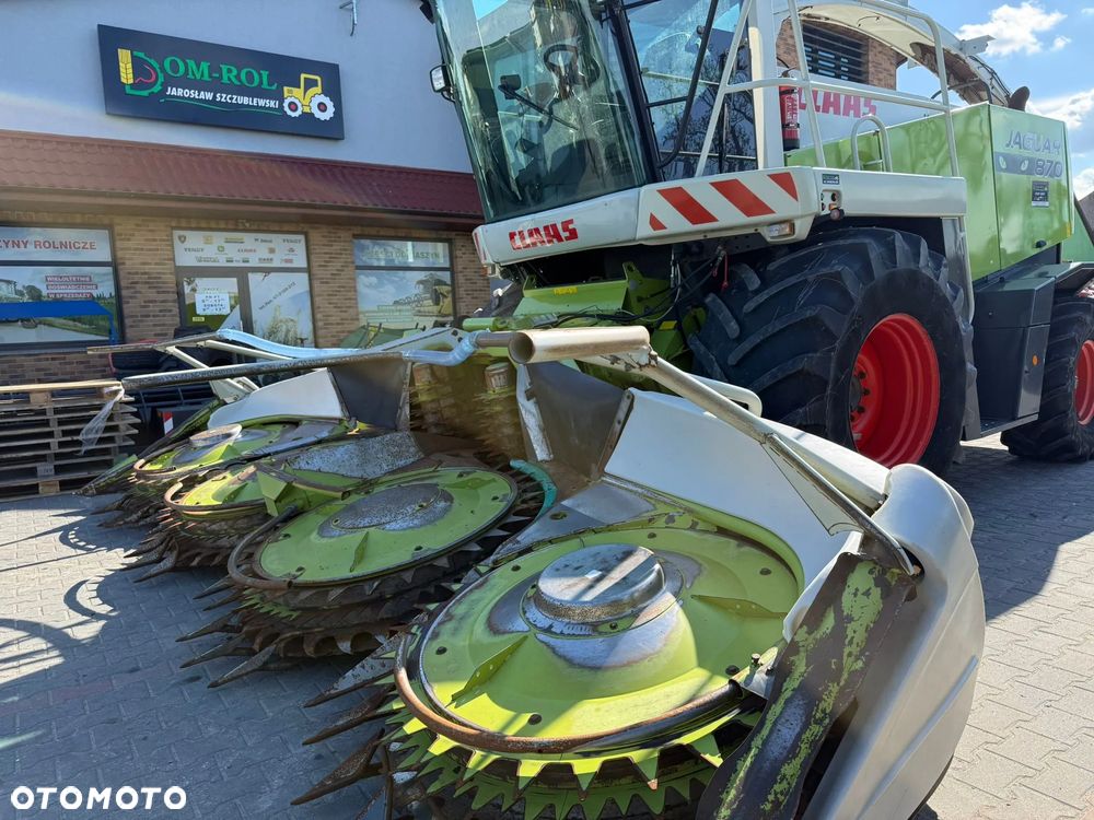 Claas JAGUAR 870 V 8 SILNIK MERCEDES + ORBIS 600 ŁADNY - 10