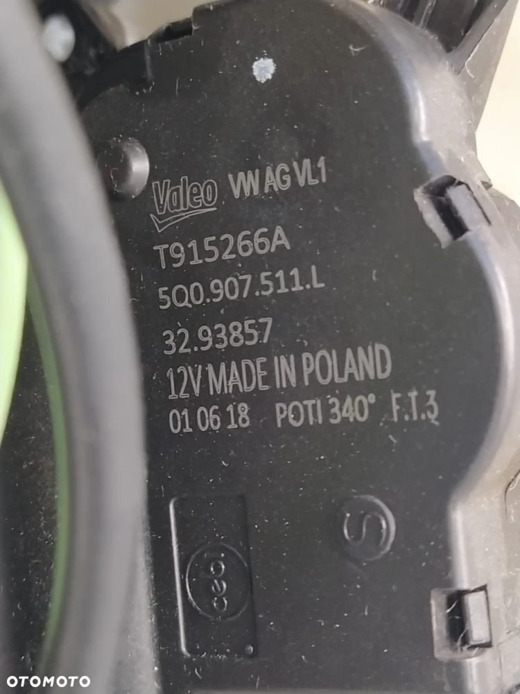 VW TIGUAN II NAGRZEWNICA KOMPLETNA WENTYLATOR ORYGINAŁ - 8