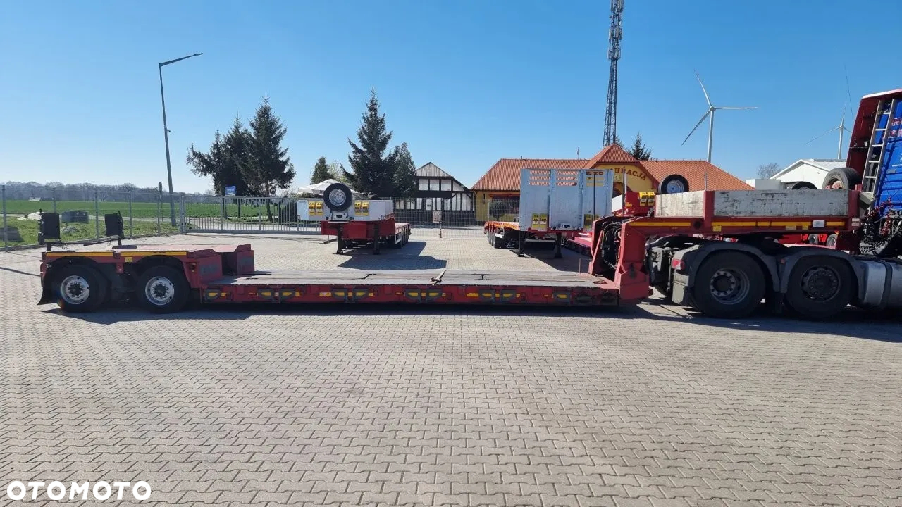 Faymonville Megamax 2 osiowy tiefbett 2 x rozciągany, osie Pendel - 5