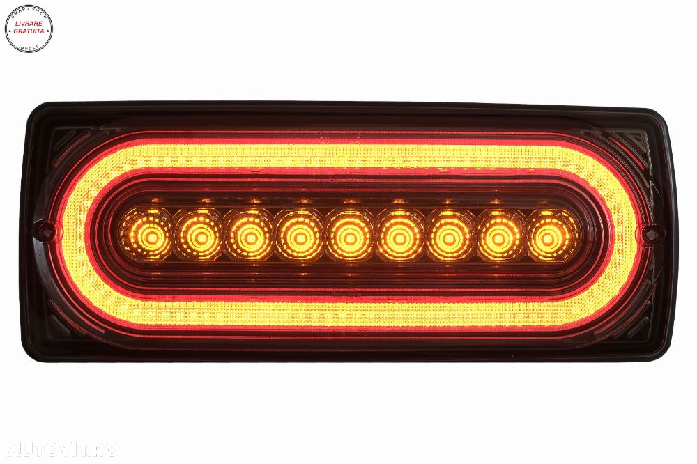 Stopuri Full LED Mercedes W463 G-Class (1989-2017) Semnal Secvential Dinamic Fumur- livrare gratuita - 2