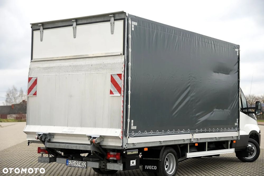 Iveco DAILY 50-180 * BURTO-PLANDEKA + WINDA DHOLLANDIA 1TONA* Salon PL PRZEBIEG 50TYS KM - 7