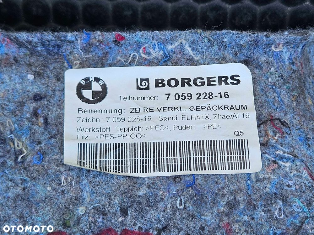 Boczek Boczki Bagaznika Tapicerka Wyciszenie BMW 3 E90 LCI Lift 2009r - 30