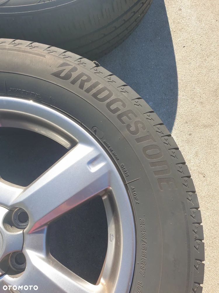 Koła Felgi Aluminiowe Opony Lato Bridgestone Toyota Rav-4 III 225/65 R17 - 6