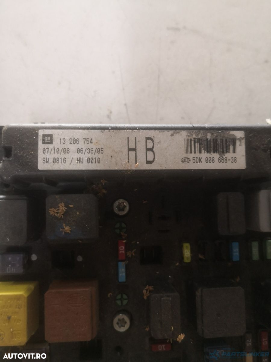Panou sigurante OPEL ZAFIRA B (A05) [ 2005 - 2015 ] OEM 13206754 - 2