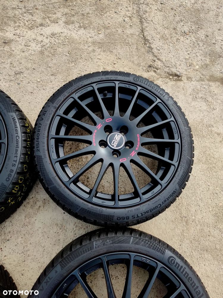 5x100 Alufelgi Felgi Aluminiowe 17 Koła Zimowe Zima OZ RACING SUPERTURISMO Czarne ITALY VW GOLF NEW BEETLE BORA POLO AUDI A3 TT A1 SKODA OCTAVIA I FABIA SEAT LEON I TOLEDO 2 IBIZA SUBARU TOYOTA 7mm Legnica ALU-RAD 215/40 - 6
