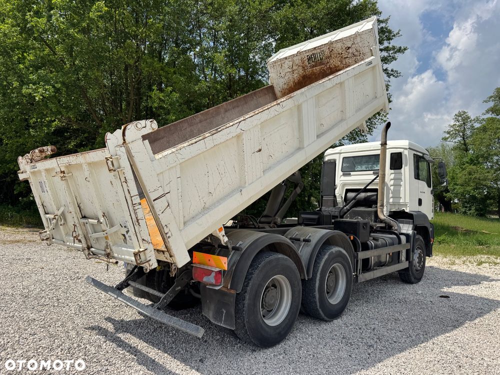 MAN TGA 33.390 6X4 Kiper Wywrotka Manual Resor Hydroburta - 4