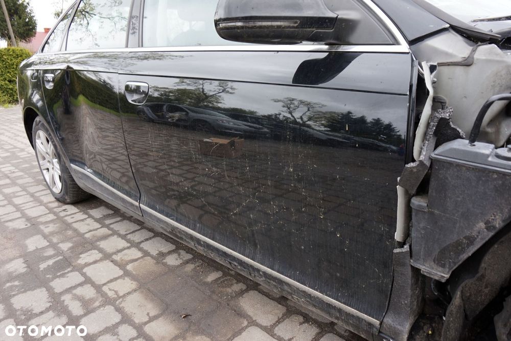 DRZWI PRZEDNIE PRAWE A6 C6 LIFT SEDAN LY9B  CZARNY AUDI 2008-2011 - 4