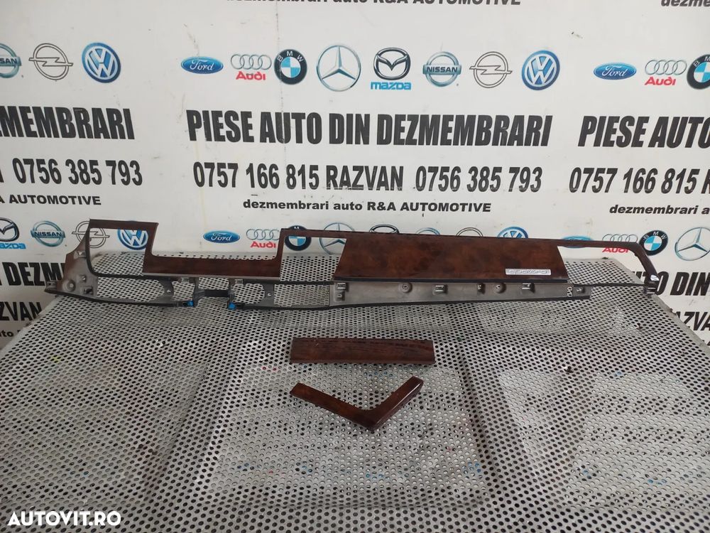 Ornamente Ornament Trim Bord Mahon Audi A8 4H D4 Volan Stanga An 2010-2011-2012-2013-2014-2015-2016 - 1