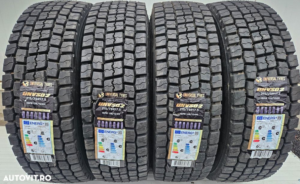 215/75 R17.5, 126M, UNIVERSAL, Anvelope tractiune M+S