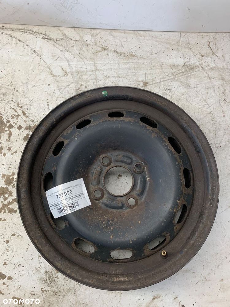 FELGA STALOWA 15 4X108 6J CENTR 63,3 ET37,5  FORD TRANSIT COURIER B460 Nadwozie pełne/minivan 2014 - 1